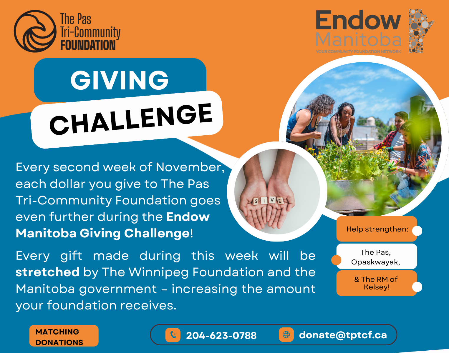Endow Manitoba Giving Challenge